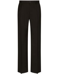 Dolce & Gabbana - Tailored Pressed-crease Trousers - Lyst