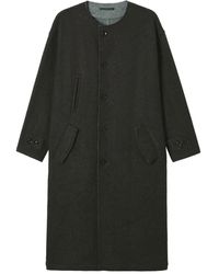 Y's Yohji Yamamoto - Cappotto Monopetto Con Tasche - Lyst