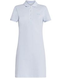 Lacoste - ロゴ ポロワンピース - Lyst