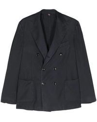 Dell'Oglio - Double-Breasted Wool Blazer - Lyst