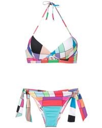 Amir Slama - Graphic-Print Two-Piece Bikini Set - Lyst