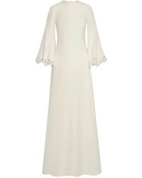 Oscar de la Renta - Caftano Con Finitura - Lyst