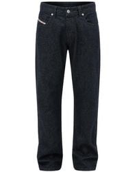 DIESEL - Jean Markee À Coupe Droite - Lyst
