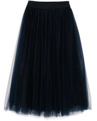 Fabiana Filippi - チュール ミディスカート - Lyst