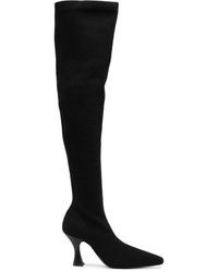 Neous - 80mm Leather Knee Boots - Lyst