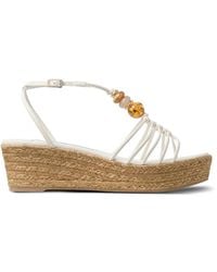 Jimmy Choo - Lemi Wedge 50 Sandals - Lyst