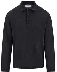 Ferragamo - Langärmeliges Poloshirt - Lyst