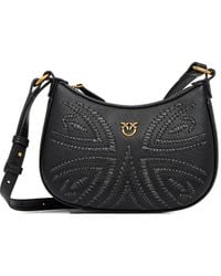 Pinko - Borsa A Spalla Baby Half Moon Piccola - Lyst