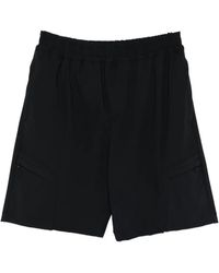 Eleventy - Elastic-Waistband Shorts - Lyst