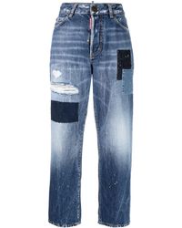 DSquared² - Jeans Mit Geradem Bein - Lyst