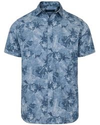Patrick Assaraf - Floral Print Shirt - Lyst