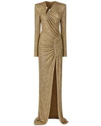 Philipp Plein - Robe Longue À Strass - Lyst