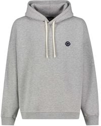 Joshua Sanders - X Smiley Logo-Detail Hoodie - Lyst