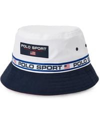 Polo Ralph Lauren - Logo-Patch Bucket Hat - Lyst