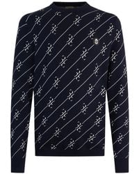 Billionaire - All-Over Round-Neck Sweater - Lyst