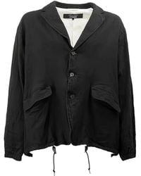 Comme des Garçons - Drawstring-Hem Crinkled Lightweight Jacket - Lyst