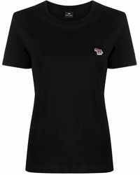 PS by Paul Smith - Camiseta con logo de cebra bordado - Lyst