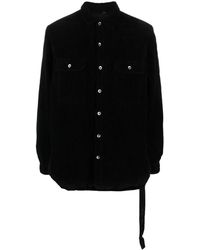 Rick Owens - Giacca-Camicia A Coste - Lyst