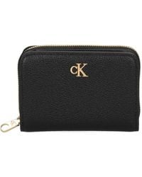 Calvin Klein - Zip Logo Wallet - Lyst