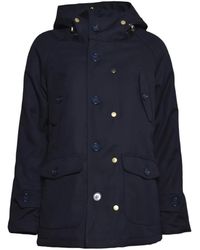 Equipe 70 - Parka À Capuche Et À Manches Raglan - Lyst