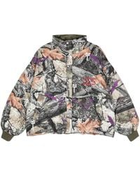 Liberal Youth Ministry - Abstract-Print Padded Jacket - Lyst