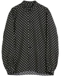 Valentino Garavani - Plusdepois-Print Silk Shirt - Lyst
