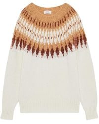 Ottod'Ame - Jacquard Sweater - Lyst