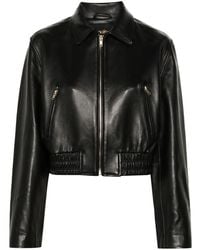Maje - Leather Jacket - Lyst