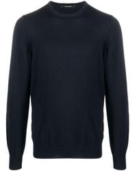 Tagliatore - Pullover mit rundem Ausschnitt - Lyst