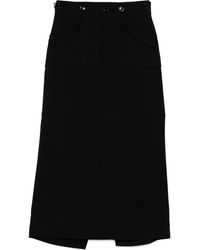 Junya Watanabe - Midirock Mit Aufgesetzten Taschen - Lyst