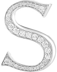 Ashna Mehta - Medium Diamond Initial Bag Charm - Lyst