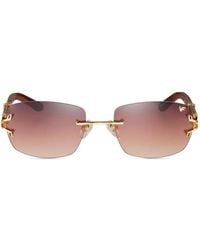 Vintage Frames Company - Rahmenlose Bal Harbor Sonnenbrille - Lyst