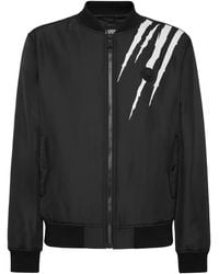 Philipp Plein - Scratch Bomber Jacket - Lyst