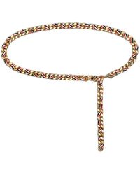 Thom Browne - Rwb Grosgrain Chain Belt - Lyst
