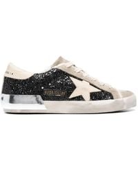 Golden Goose - Super-star グリッター スニーカー - Lyst