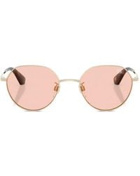 Burberry - Round-Frame Sunglasses - Lyst