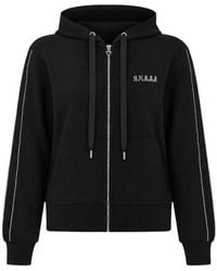 Guess - Rhinestone-Embellished Zip-Up Hoodie - Lyst