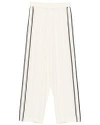 Fabiana Filippi - Side-Stripe Track Pants - Lyst
