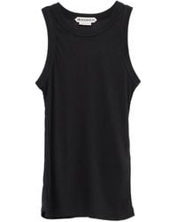 JW Anderson - Sheer Ribbed Tank Top - Lyst
