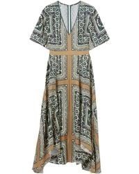 Claudie Pierlot - Printed Midi Dress - Lyst