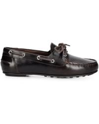 GANT - Lace-Up Leather Loafers - Lyst