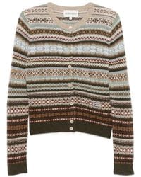 Bompard - Fair Isle Kasjmier Vest - Lyst
