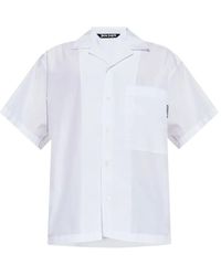 Palm Angels - Patch-Pocket Short-Sleeve Shirt - Lyst