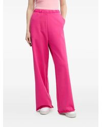 HUGO - Elasticated-Waistband Track Pants - Lyst