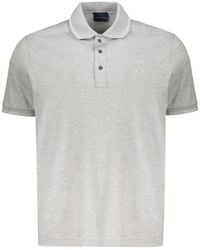Paul & Shark - Short-Sleeve Cotton Polo Shirt - Lyst