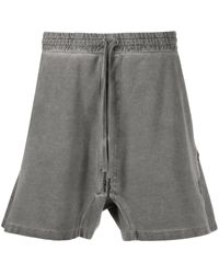 Boris Bidjan Saberi Baumwolle Cargo-Shorts mit tiefem Schritt in Schwarz für Herren Herren Bekleidung Kurze Hosen Chino Shorts und Business Shorts 