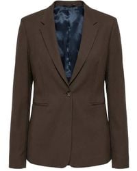 Paul Smith - V-Neck Button-Fastening Blazer - Lyst