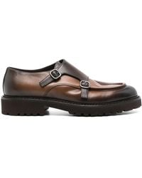 Doucal's - Double-Buckle Monk Shoes - Lyst