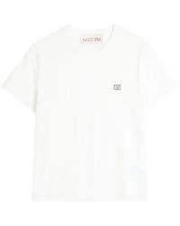 Valentino Garavani - Vlogo-Patch T-Shirt - Lyst