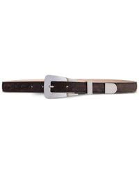 KHAITE - Small Lucca Suede Belt - Lyst